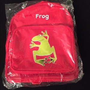 Brand New, Child’s “Frog Design” Knapsack